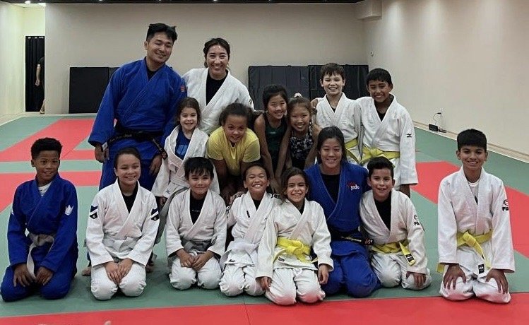Kids Judo training at San Diego Judo